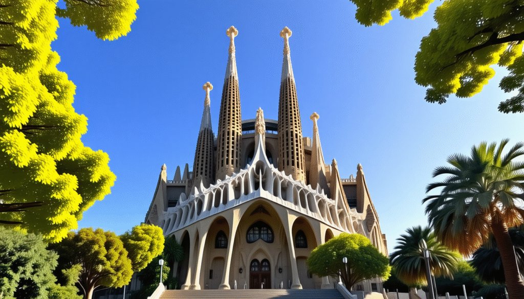 explore the life and works of gaudí, focusing on his masterpiece, the sagrada família, an iconic symbol of barcelona's architectural heritage.