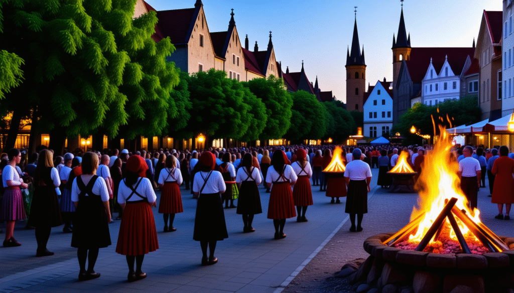 experience the enchanting midsummer fires in tallinn, a vibrant celebration of light, culture, and tradition in estonia's charming capital.